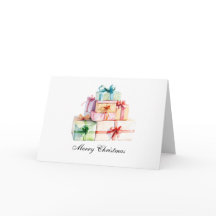 Joyeux Noël Cadeaux Emballés