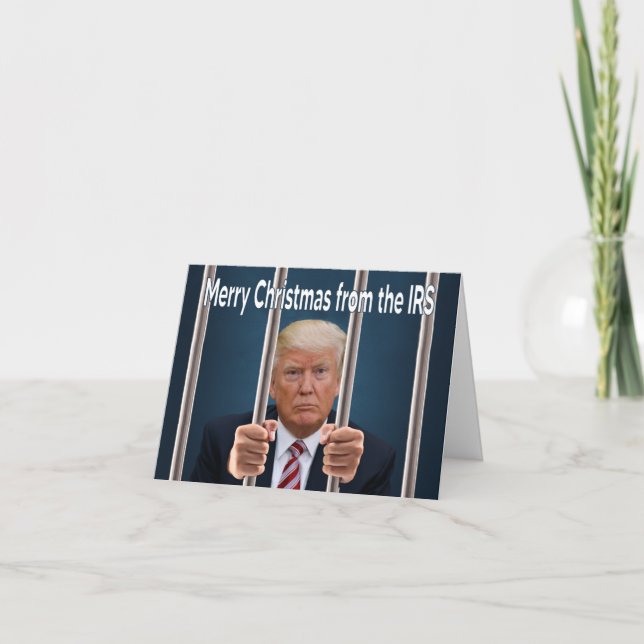 Carte De Remerciements Joyeux Noël de l'IRS (Devant)