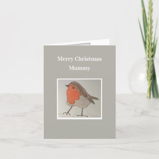 Carte De Remerciements Joyeux Noël Robin & Ivy Card