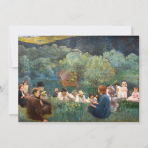 Carte De Remerciements Károly Ferenczy - Sermon sur la montagne