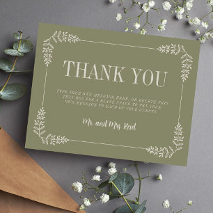 Carte De Remerciements Katherine   Couleurs courbes   Remerciements pour 