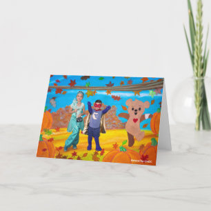 Carte De Remerciements KidsArt pour CHOC - Choco's Fall Fun