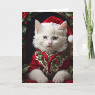 Carte De Remerciements Kitty Saanta