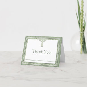Carte De Remerciements KRW Celtic Cross Thank You Note