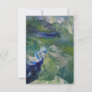 Carte De Remerciements La beauté de la nature