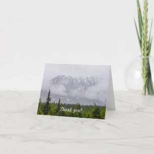 Carte De Remerciements La Beauté derrière les nuages