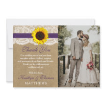 La collection de mariage tournesol Rustic Kraft