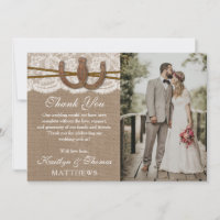 La collection Rustic Horseshoe Mariage Photo