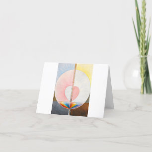Carte De Remerciements La colombe par Hilma af Klint