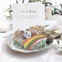 La jungle tropicale Baby Animaux | BABY SHOWER