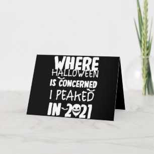 Carte De Remerciements Là où Halloween est concerné, j'ai atteint mon apo
