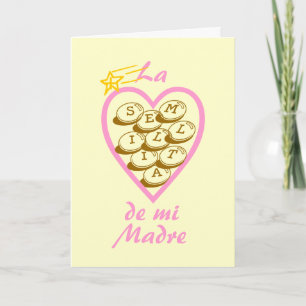Carte De Remerciements La Semillita de Mi Madre