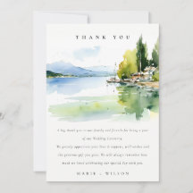 Lac de Genève Suisse paysage aquarelle Mariage