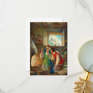 Carte De Remerciements L'alchimiste de Newell Convers Wyeth