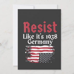 Carte De Remerciements L'Allemagne résiste officiellement comme c'est en