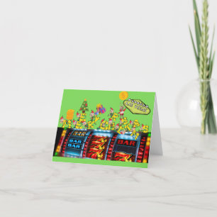 Carte De Remerciements Las Vegas Elves Merry Christmas Cards
