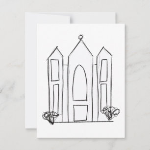 Carte De Remerciements LDS Salt Lake City