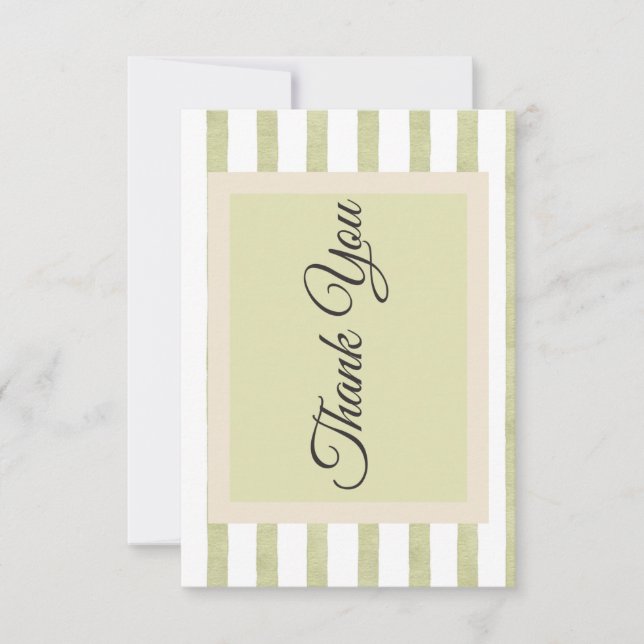 Carte de remerciements Le Forfait (Devant)