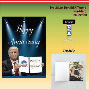 Carte De Remerciements Le grand anniversaire du président Trump