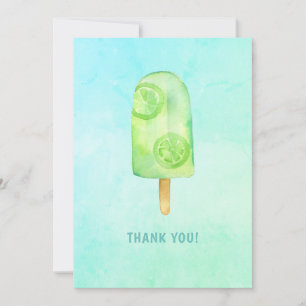 Carte De Remerciements Le Jour du Birthday