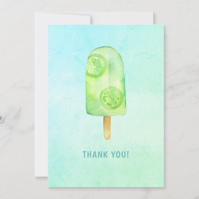 Carte De Remerciements Le Jour du Birthday (Devant)