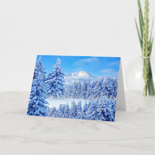 Carte De Remerciements Le pic Mountain Pikes de l'Amérique