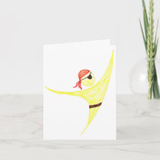 Carte De Remerciements Le pirate vous remercient