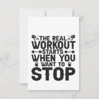 Le Véritable Entraînement Commence Quand Vous Voul
