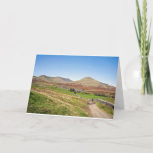 Carte De Remerciements Le vieil homme de Coniston et Dow Crag