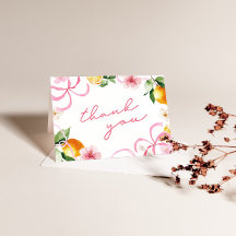 Lemon & Bows Baby Shower Fille Fantaisiste