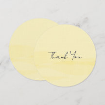 Lemon Chiffon Watercolor