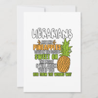 Les Bibliothécaires Sont Comme Des Ananas.