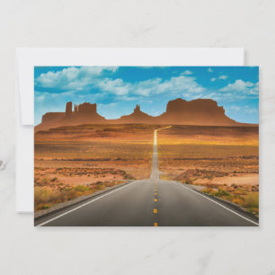Carte De Remerciements Les déserts   Monument Valley, Utah