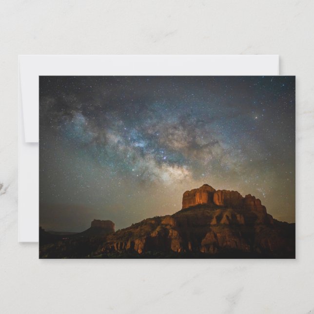 Carte De Remerciements Les déserts | Red Rocks State Park Arizona (Devant)