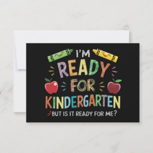 Carte De Remerciements Les Enfants Première Journée De La Maternelle Amus