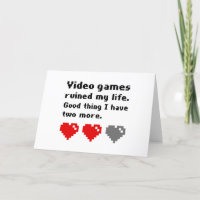 Les jeux vidéo ont ruiné ma vie