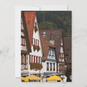 Carte De Remerciements Les maisons traditionnelles allemandes