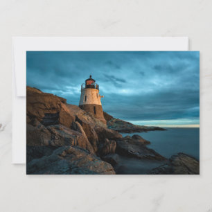 Carte De Remerciements Les phares   Phare de Castle Hill
