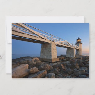 Carte De Remerciements Les phares Phare de Port Clyde Maine