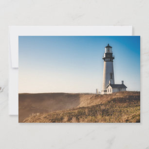 Carte De Remerciements Lighthouses Yaquina Head Lighthouse