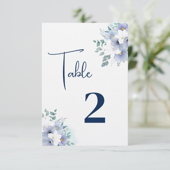 Carte De Remerciements Linge de table mariage (Debout devant)