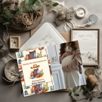 Little Cowboy Baby shower moderne de rodéo occiden