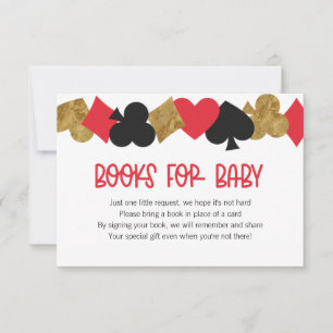 Carte De Remerciements Livres de poker pour Baby Card