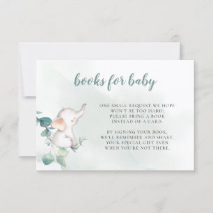 Carte De Remerciements Livres pour Baby Enfermer Card Baby Elephant