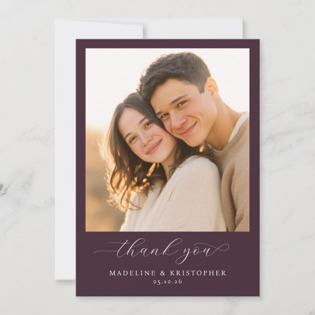 CARTE DE REMERCIEMENTS ___LLMGEN___ 12 (Devant)