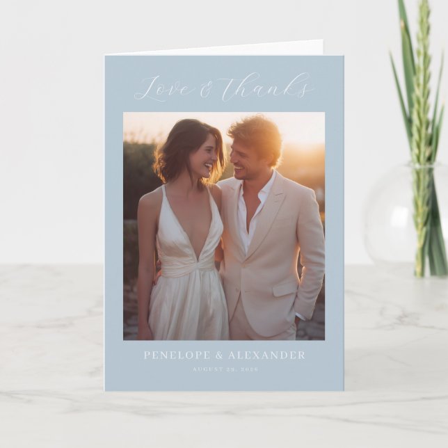 CARTE DE REMERCIEMENTS ___LLMGEN___ 42 (Devant)