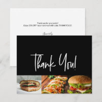 Logo personnalisé de restaurant Photos Message d'o