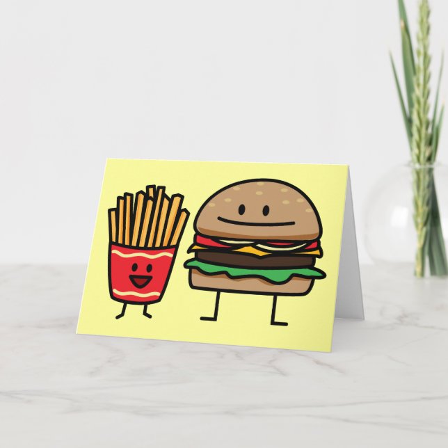 Carte De Remerciements L'ordure de petit pain d'aliments de préparation (Devant)