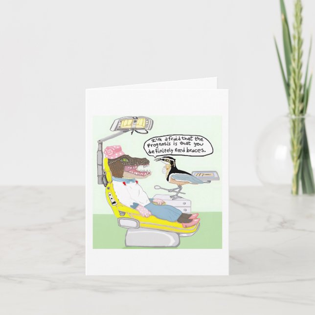 Carte De Remerciements L'orthodontiste (Devant)