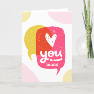 Carte De Remerciements Love Cartoon Word Bubble Cartoon Texte Bubble Love
